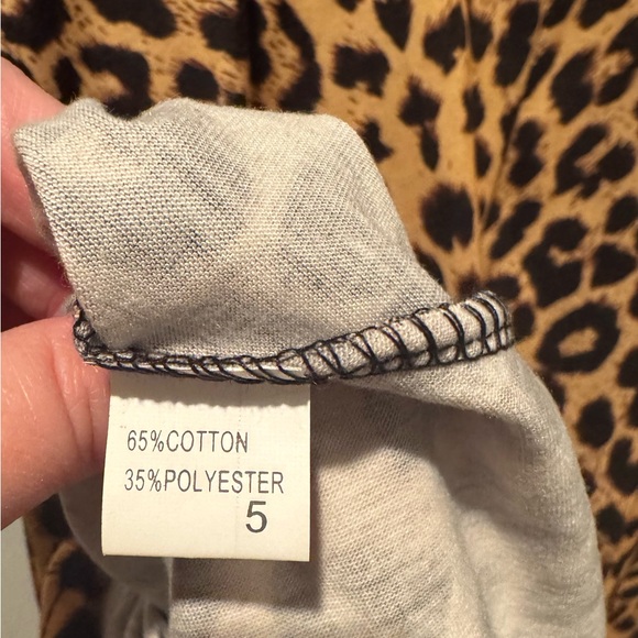 1950s Inspired Leopard Print Dress - Picture 7 of 8